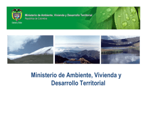 Ministerio de Ambiente, Vivienda y Desarrollo Territorial