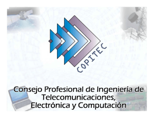 Diapositiva 1 - Comunicaciones Electrónicas