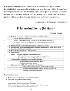 El latino indolente (M. Baró)