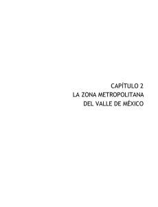 capítulo 2 la zona metropolitana del valle de méxico