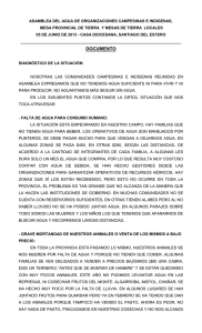 ASAMBLEA DEL AGUA DE ORGANIZACIONES CAMPESINAS E