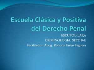 Escuela clasica y positiva_Laminas de clase