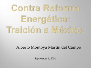 Contra Reforma Energética: Traición a México