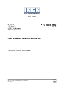 NTE INEN 2852 - Servicio Ecuatoriano de Normalización