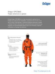 Información de producto: Dräger CPS 5800