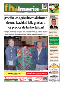Diciembre 2012 - Frutas y Hortalizas de Almería