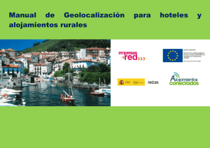 Manual de Geolocalización para hoteles y alojamientos rurales