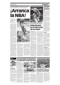 ¡Arranca la NBA! - El Diario de Sonora