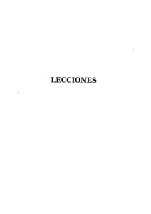 lecciones - Universidad Autónoma de Madrid