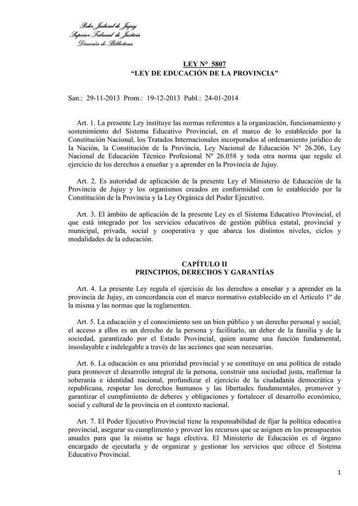 Poder Judicial de Jujuy Poder Judicial de Jujuy Superior Tribunal