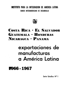 exportaciones de manufacturas a América Latina