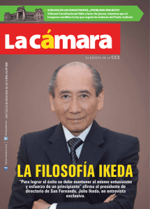 la filosofía ikeda - Cámara de Comercio de Lima