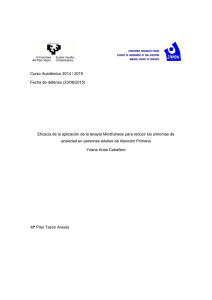 Curso Académico 2014 / 2015 Fecha de defensa (23/06/2015)