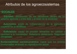 Atributos de los agroecosistemas