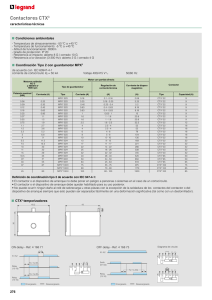 Contactores CTX3