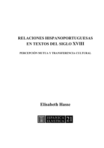 Relaciones hispanoportuguesas en textos del siglo XVIII