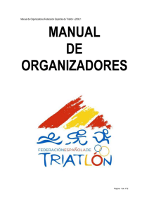 manual de organizadores - Delegación Riojana de Triatlón