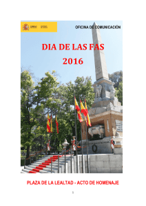 DIA DE LAS FAS 2016 - Día de las Fuerzas Armadas