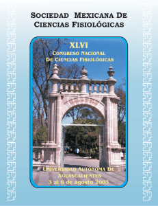 XLVI Congreso 2003 - Sociedad Mexicana de Ciencias Fisiológicas