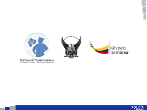 Presentación de PowerPoint - Policía Nacional del Ecuador