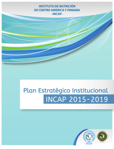 Plan Estratégico Institucional 2015-2019
