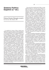 Sistema Político Español (2.a ed.) - Revistas Científicas Complutenses