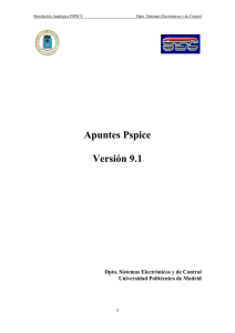 Apuntes Pspice Versión 9.1