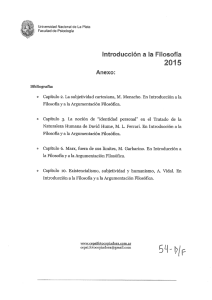 Page 1 Universidad Nacional de La Plata Facultad de Psicología