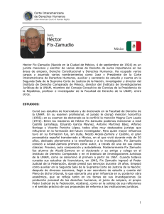 Héctor Fix-Zamudio - Corte Interamericana de Derechos Humanos