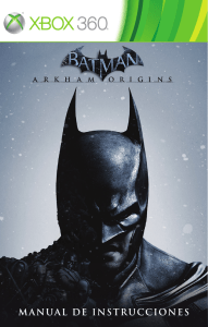 manual de instrucciones - Batman: Arkham Origins