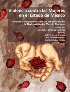 violencia contra las mujeres en el Estado de México