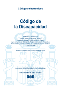 Código de la Discapacidad - Servicio de Información sobre