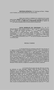 sentencia definitiva - Poder Judicial del Estado de Hidalgo