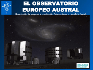 el observatorio europeo austral
