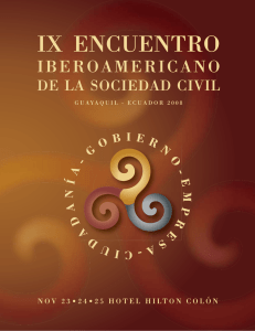Comité Organizador - Encuentros Iberoamericanos de la sociedad