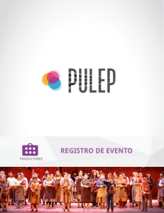 registro de evento - pulep