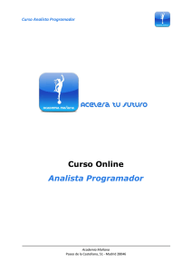 Curso Online Analista Programador
