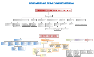 Organigrama - Función Judicial