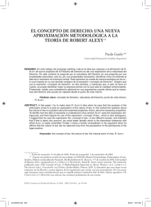 pdf El concepto de Derecho: una nueva aproximación metodológica
