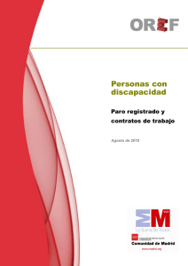 Personas con discapacidad