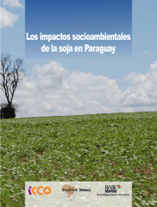 Los impactos socioambientales de la soja en Paraguay