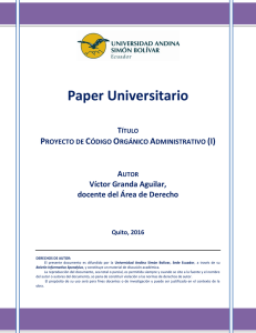 Descargar documento - Universidad Andina Simón Bolívar