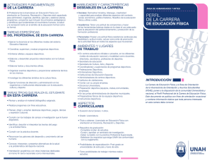 perfil de la carrera - Universidad Nacional Autónoma de Honduras