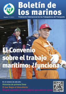 El Convenio sobre el trabajo marítimo: ¿funciona?