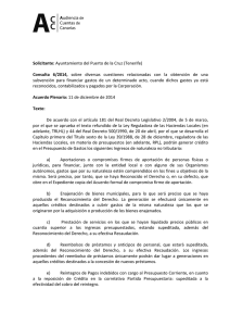 CACC 06/2014 - Audiencia de Cuentas de Canarias
