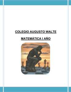 lógica proposicional - Colegio Augusto Walte