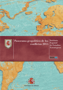 Panorama geopolítico de los conflictos 2015