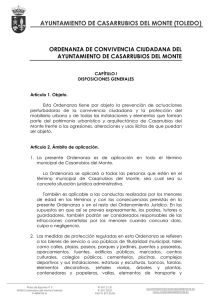 NF Convivencia ciudadana - Ayuntamiento de Casarrubios del Monte