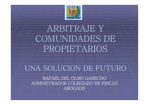 arbitraje - Colegio de Administradores de Fincas de Sevilla