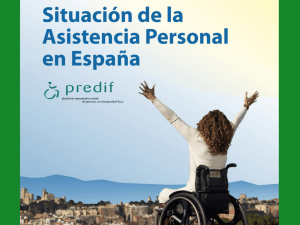 La situación de la asistencia personal en España